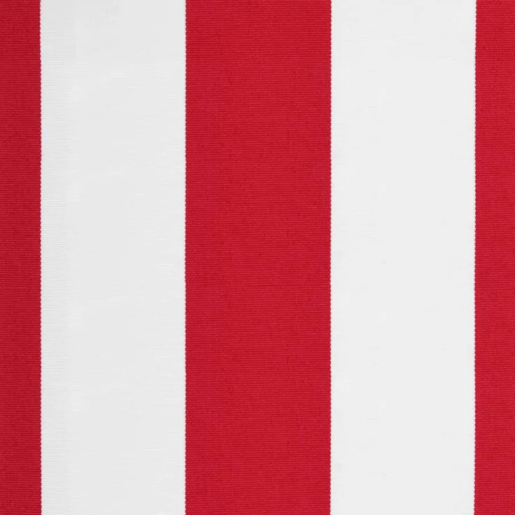 vidaXL Markisenvolant Rot und Weiß Gestreift 3 m 367798 – Bild 5