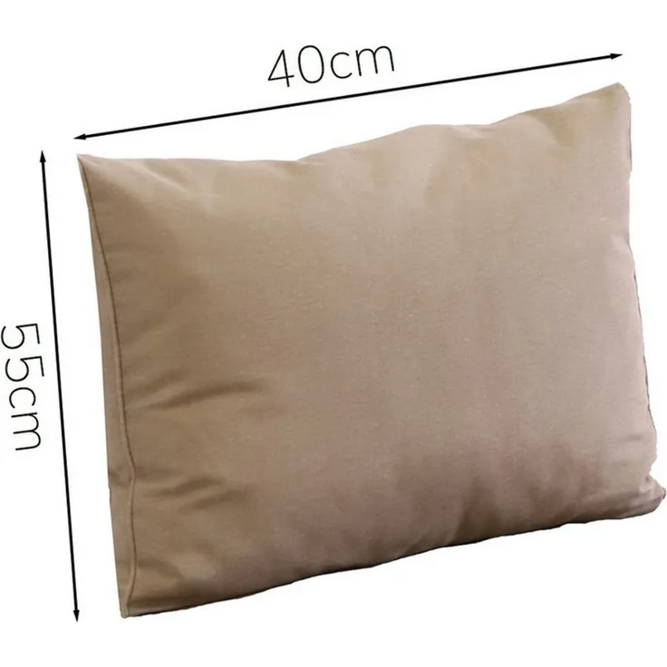 Madison Polsterauflage Outdoor Rückenkissen 55x40 cm Cappuccino von Madison