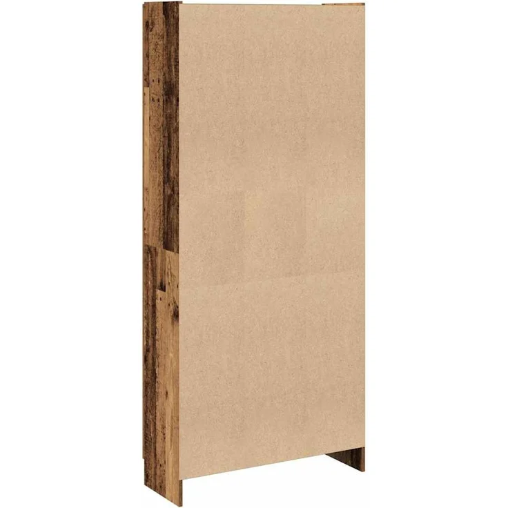 vidaXL Highboard Altholz-Optik 82,5x30,5x185 cm Holzwerkstoff 3318720 – Bild 5