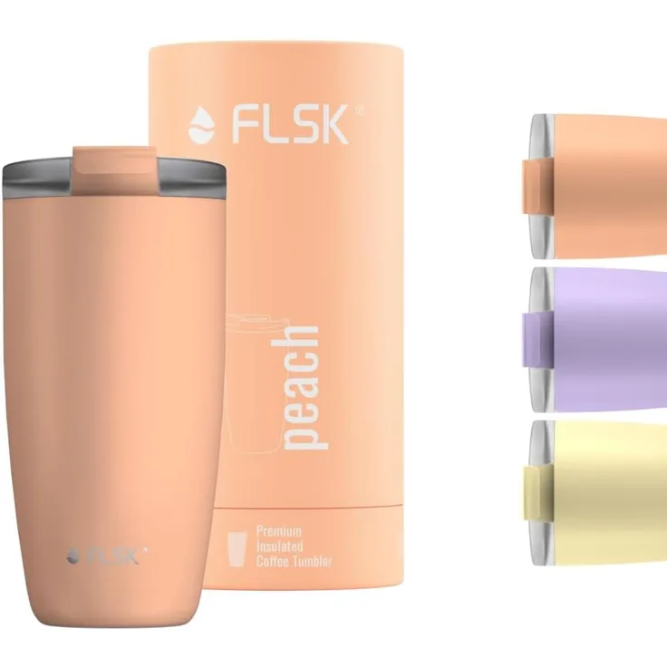 FLSK Evo Peach Vakuum Isolierbecher 500 ml