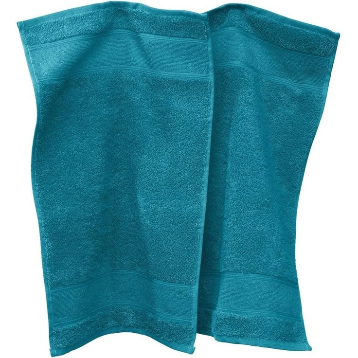 Erwin Müller Gästehandtuch Gästetuch "Karlsruhe" 2er-Pack, Frottier (2-St), Walk-Frottier Uni