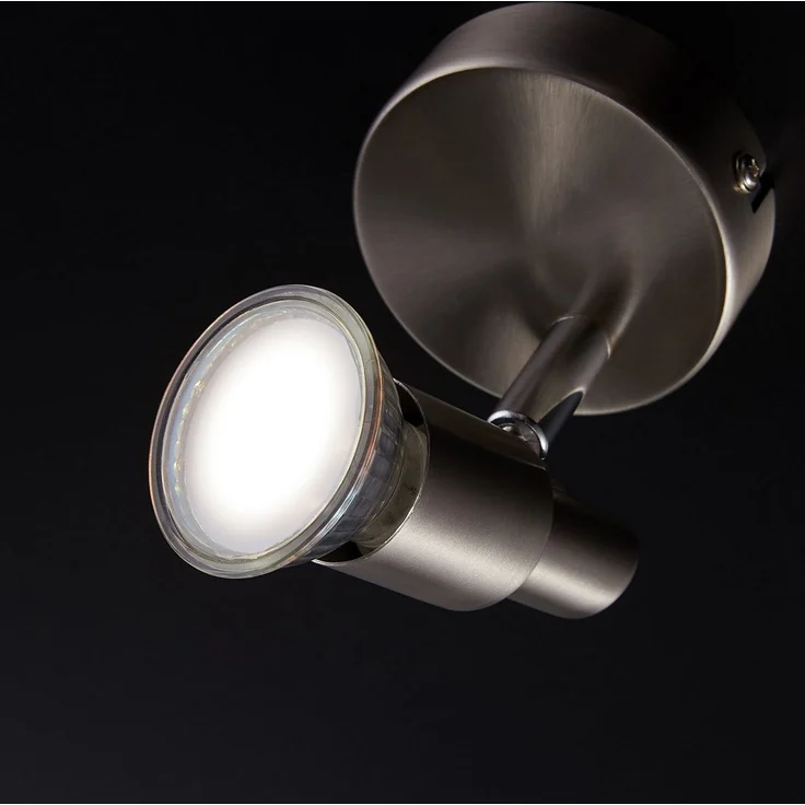 IMPTS LED Deckenspots Deckenstrahler Deckenleuchte 1/2/3/4/6-Flammig Dreh- und schwenkbar, warmweiss, warmweiß, Deckenspot für Küche Wohnzimmer Schlafzimmer – Bild 3