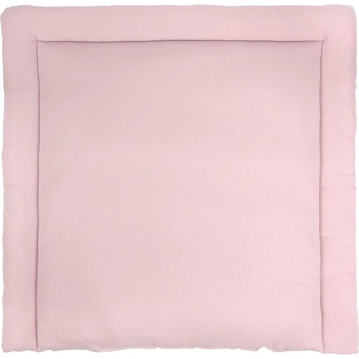 KraftKids Wickelauflage in Doppelkrepp Rosa, Wickelunterlage 60x70 cm (BxT), Wickelkissen