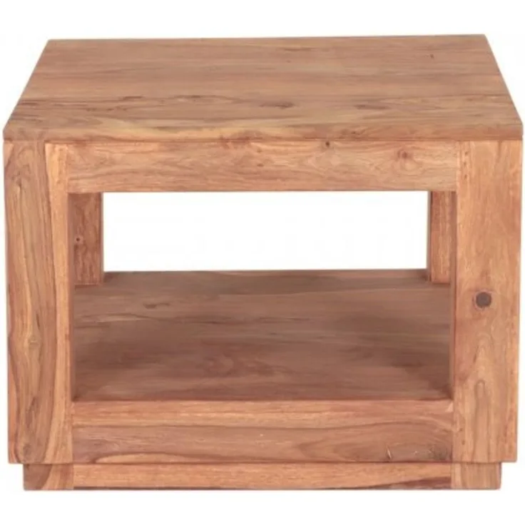 Couchtisch Tara 60x45x60 aus indischem Sheesham-Massivholz