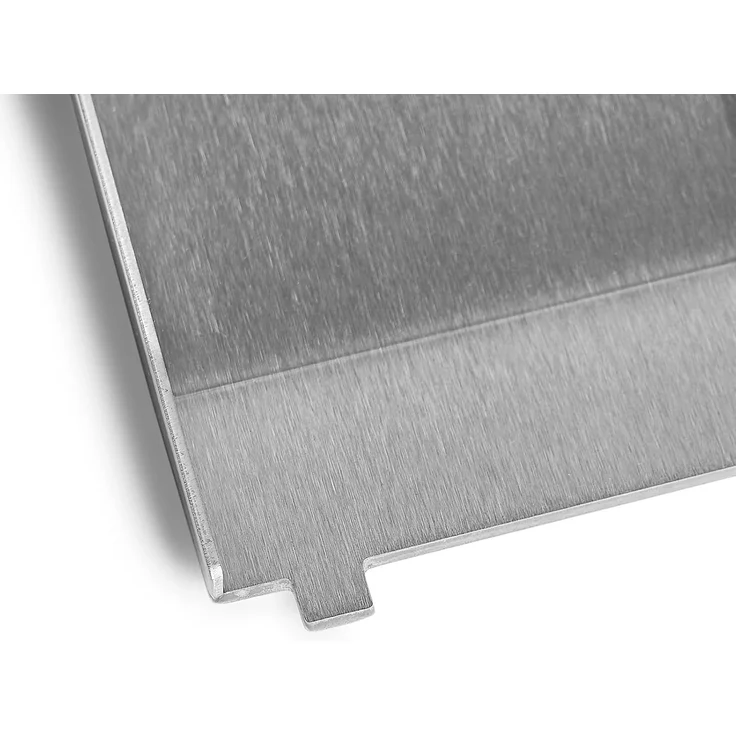BURNHARD Plancha Grillplatte Edelstahl für Gasgrill JONES, 3mm Materialstärke, Pfannenfunktion, spülmaschinengeeignet, ideal für Fisch, Burger, Eier & Beilagen - 18,9 cm x 29,2 cm x 1,5 cm - Multi-Color - #945097 – Bild 4