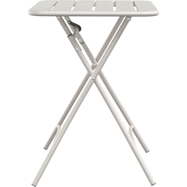 vidaXL Bistrotisch Beige 55 x 55 x 72,5 cm Pulverbeschichteter Stahl 42002947 – Bild 5
