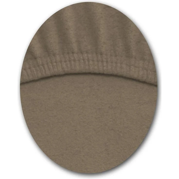 NatureMark Spannbettlaken Winter Thermo Fleece Spannbetttuch, 80% Baumwolle und 20% Polyester, Gummizug: rundum, (1 Stück), 120 x 200 cm - Sand – Bild 2