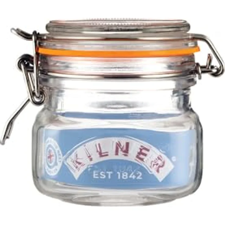 Kilner Einmachglas mit Bügelverschluss 250 ml quadratisch, Luftdichtes Vorratsglas mit Edelstahlbügel und Dichtung, Perfekt zum Einmachen, Konservieren und Lagern, spülmaschinengeeignet – Bild 8