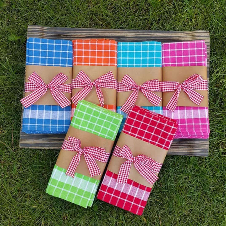 Hermia Concept 'Kareli' Handtuch-Set (6-teilig), Mehrfarbig, 45 x 65 cm