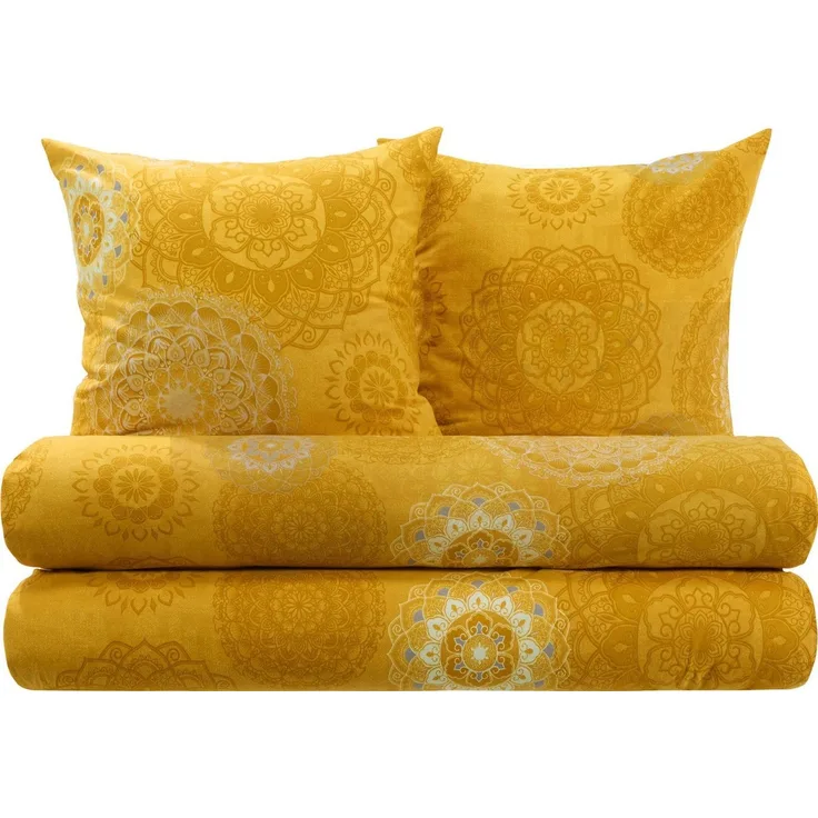 Erwin Müller Bettwäsche Bettwäsche Sparpaket 4-teilig, Baumwolle, Edelflanell Ornamente