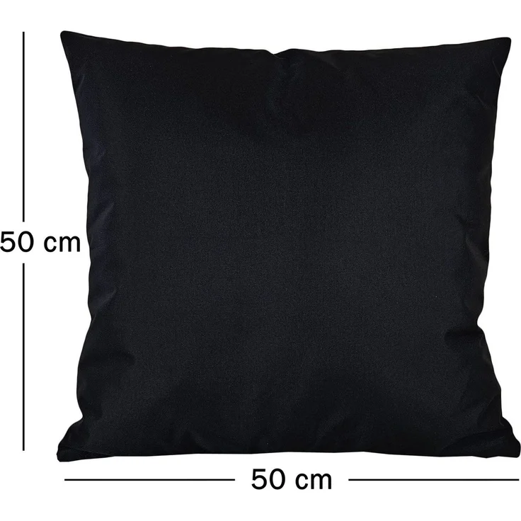 JACK Kissenbezüge 2er Set 50x50cm Outdoor Wasserfest, (2 Stück), 2x Kissenhülle, strapazierfähig, wasserabweisend, Innen & Außen – Bild 4