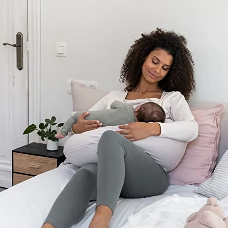 Doomoo Comfy Big Tetra Stillkissenbezug Almond Bei – Bild 2