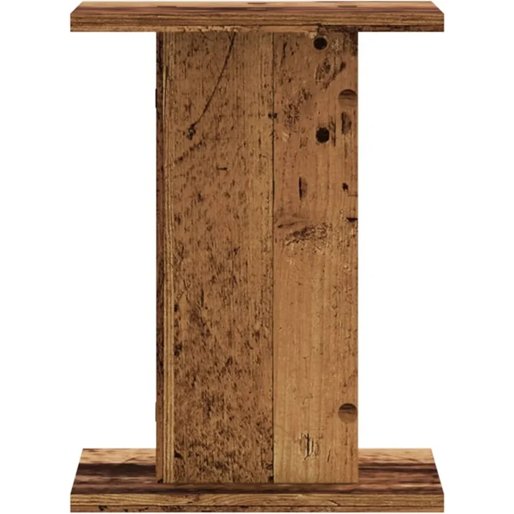 vidaXL Pflanzenständer 2 Stk. Altholz-Optik 30x30x40 cm Holzwerkstoff 3307853 – Bild 4