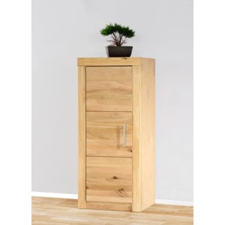 AktenschrankBücherschrank 52x120cm, in Wildeiche teilmassiv – Bild 1