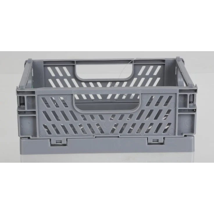 24x Mini Deko Klappbox 15×10×5,7 cm 24er Set – faltbare Aufbewahrungsbox kleine Organizer Box stabile Kunststoff Klappkiste verschiedene Farben zufällige Farbauswahl – Bild 7