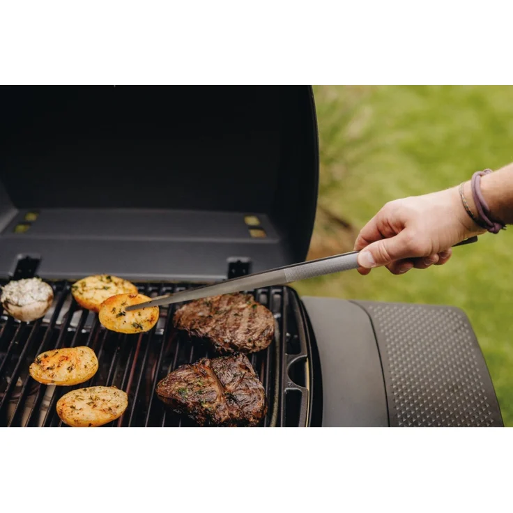 Grillpinzette aus Edelstahl 42cm – Bild 2