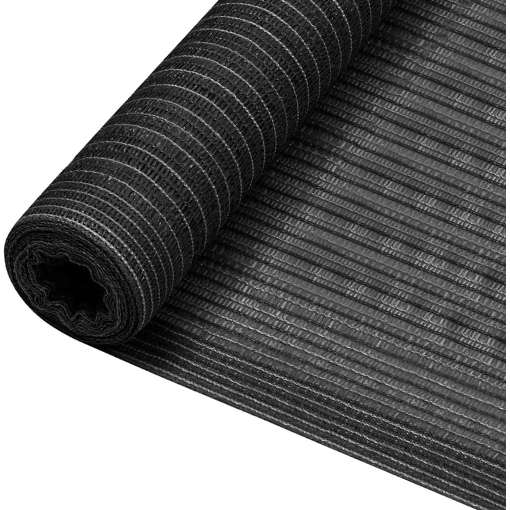 Zaunblende Anthrazit 1,2x50 m HDPE 75 g/m² 149268