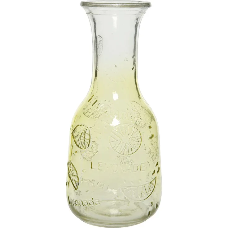 Kaemingk Karaffe Glas zartgelb