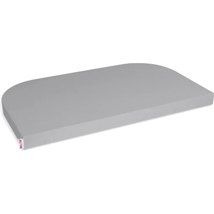 babybay Jersey Spannbetttuch Deluxe passend für Modell Verlängerungsseite Boxspring XXL, grau
