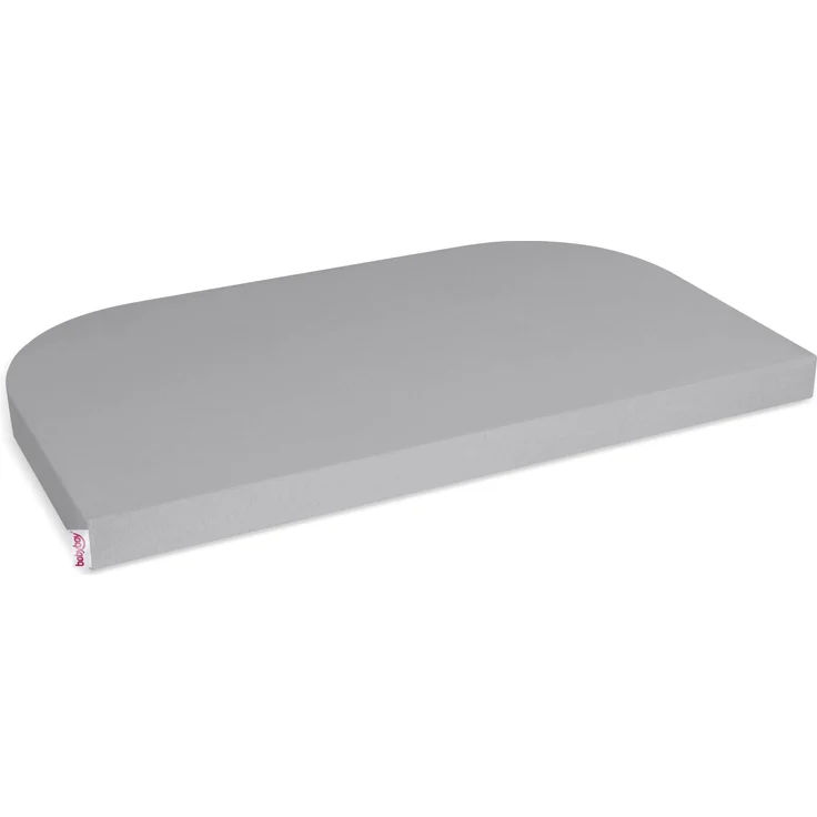 babybay Jersey Spannbetttuch Deluxe passend für Modell Verlängerungsseite Boxspring XXL, grau