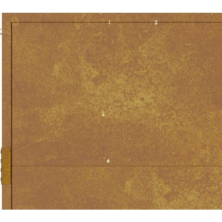 vidaXL Gartentor 100x175 cm Cortenstahl 153206 – Bild 10