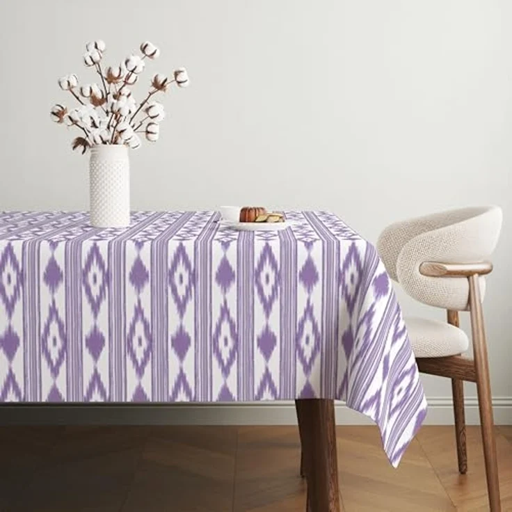 Martina Home Tischdecke, Wachstuch, Malorqui, Lila, 240 x 140 cm – Bild 4