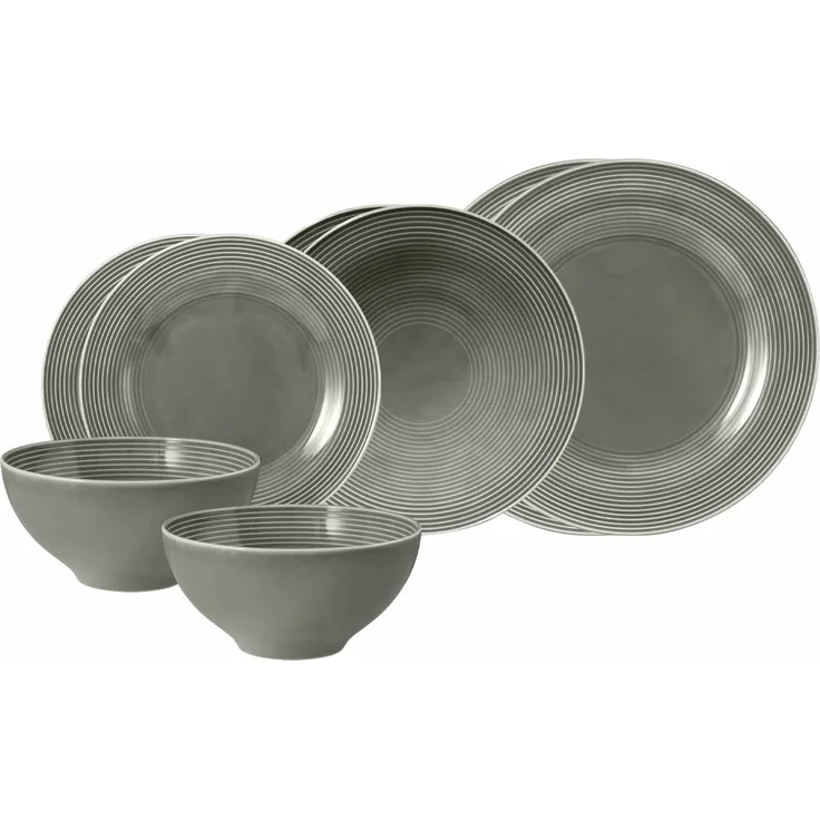 Seltmann Weiden Beat Color Glaze Einsteiger-Set 8-teilig - Perlgrau
