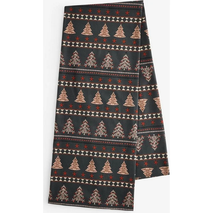 Next Tischdecke Abwischbare Tischdecke Weihnachten Norwegermuster (1-tlg) – Bild 4