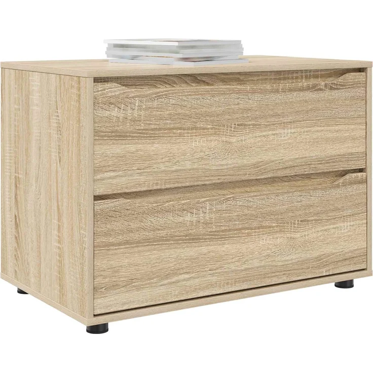 vidaXL Aufbewahrungsschrank 80 x 48 x 57 cm Holzwerkstoff Sonoma-Eiche 888819 – Bild 3