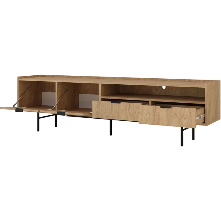 Wohnzimmer-Set Enetori I (Farbe: Nuss Warmia) – Bild 5