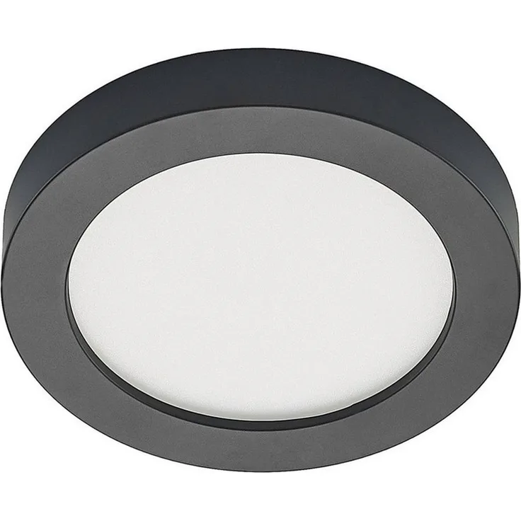 Prios Deckenleuchten Edwina, Nicht enthalten, LED 18 W gesamt, Farbwechsel warmweiß / tageslicht
