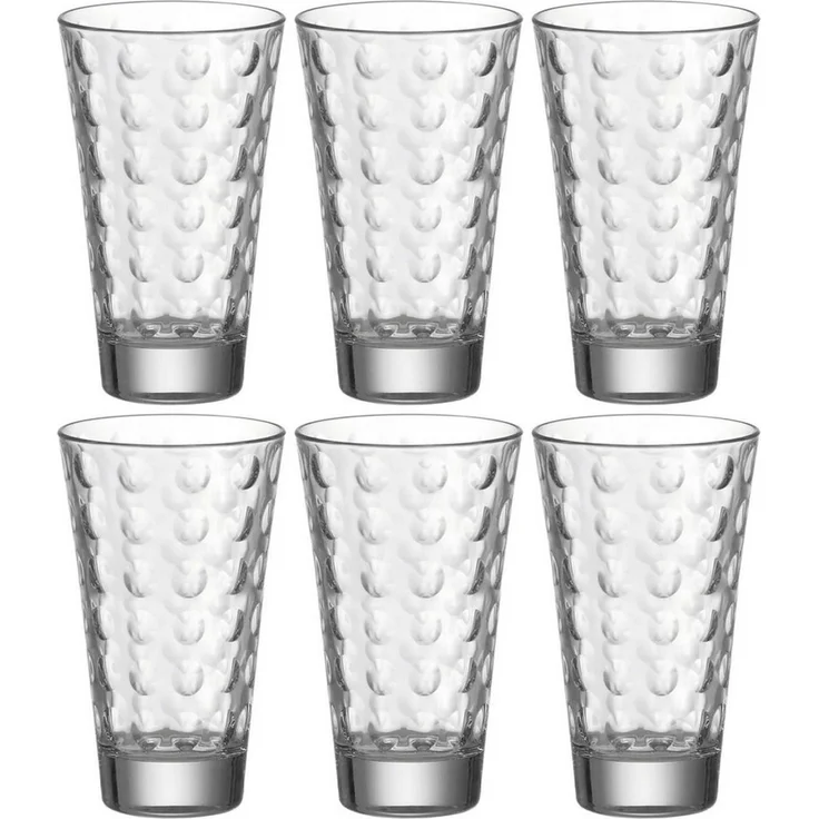 Leonardo OPTIC Trinkglas groß 300 ml 6er Set – Bild 1
