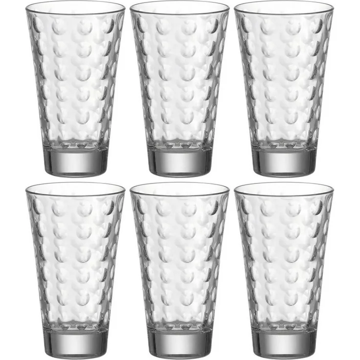 Leonardo OPTIC Trinkglas groß 300 ml 6er Set