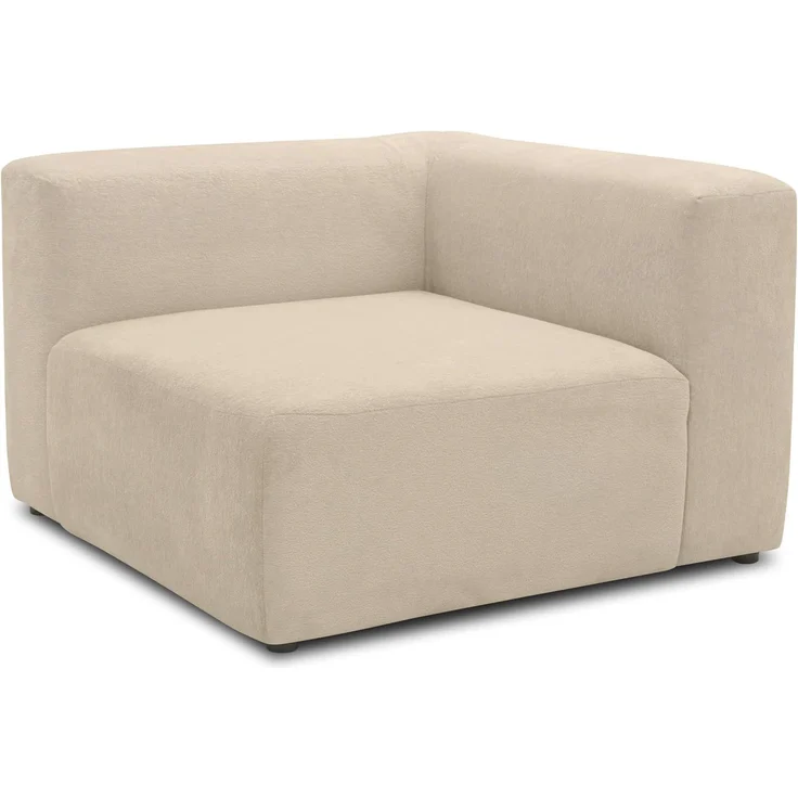 DOMO. collection Ecksessel 800013, Sessel, quadratisch mit gepolsterte Rückenlehne, Modul-Element, Sofa, Polsterecke, Eckcouch, Polstergarnitur 108 x 108 x 69 (BxTxH), beige – Bild 8