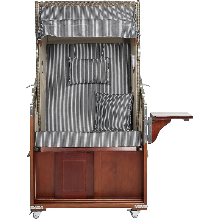 intergrill Strandkorb Ava Deluxe Strandkorb Einsitzer, BxTxH: 97x80x170 cm, Gartenmöbel – Bild 2