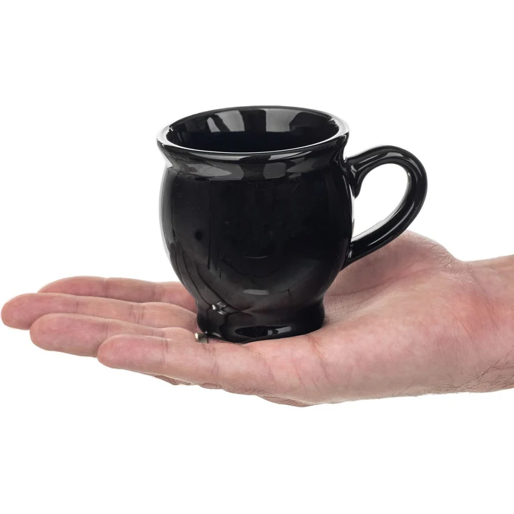 KADAX Steinzeugbecher für Glühwein, 250 ml, Schwarz – Bild 3