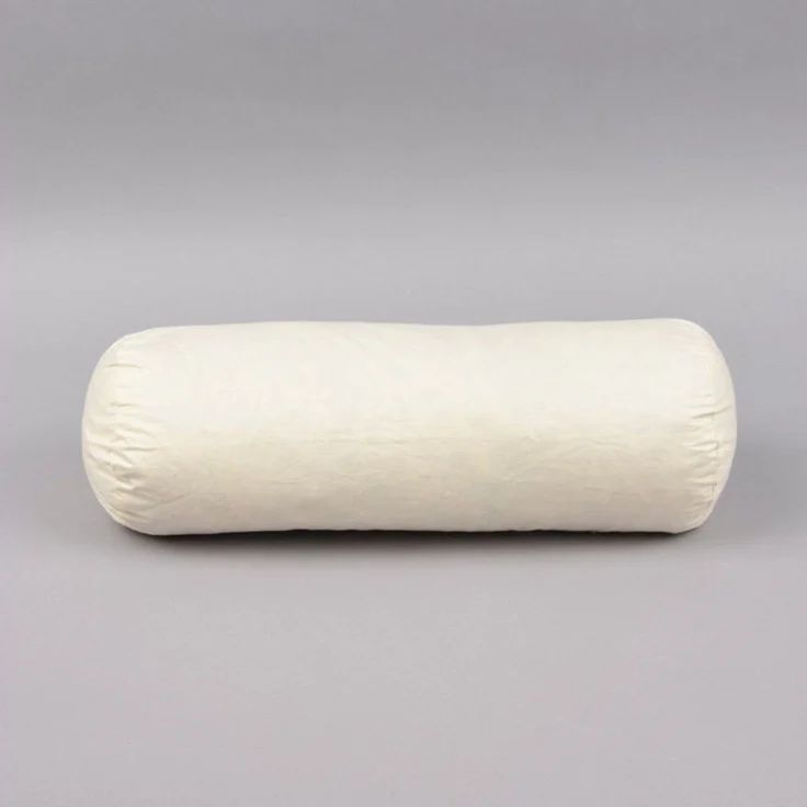 SCHÖNER LEBEN. Dekokissen Kissenfüllung Nackenrolle Federn 15x40cm – Bild 1