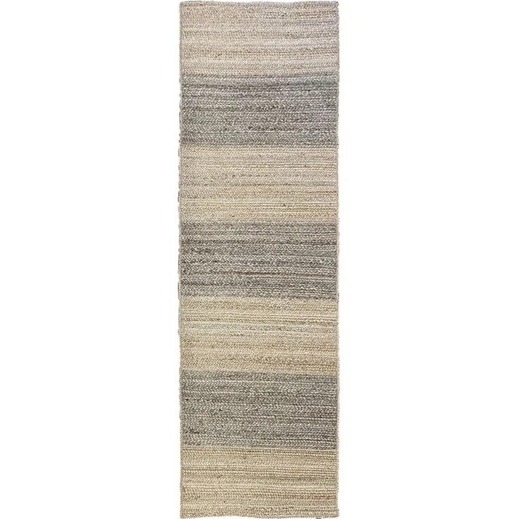 Myflair Möbel & Accessoires Teppich Natural Bengal, rechteckig, Höhe: 10 mm, Juteteppich, Wendeteppich, handgeflochten, gestreift, auch als Läufer