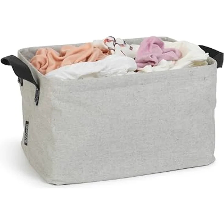 Brabantia Wäschekorbtasche 35 L faltbar grau Zubehör Waschen, Trocknen und Bügeln – Bild 5