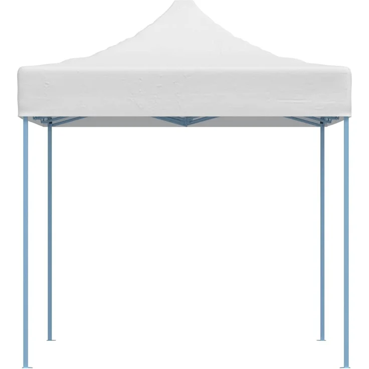 Profi-Partyzelt Faltbar, Gartenzelt 280 x 410 x 315 cm Stahl Weiß – Bild 3