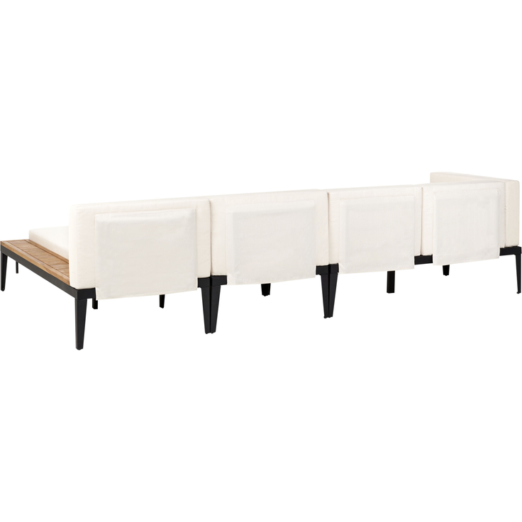 Lounge Set mit Tisch BRACCIANO Helles Beige – Bild 5