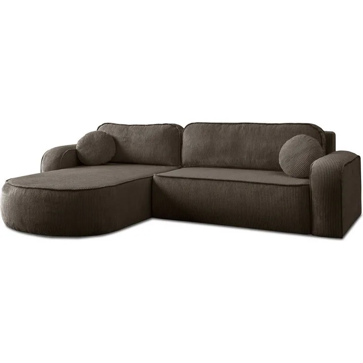 Lookway Ecksofa VENUS mit Schlaffunktion und Bettkasten, mit Bettfunktion und Bettkasten