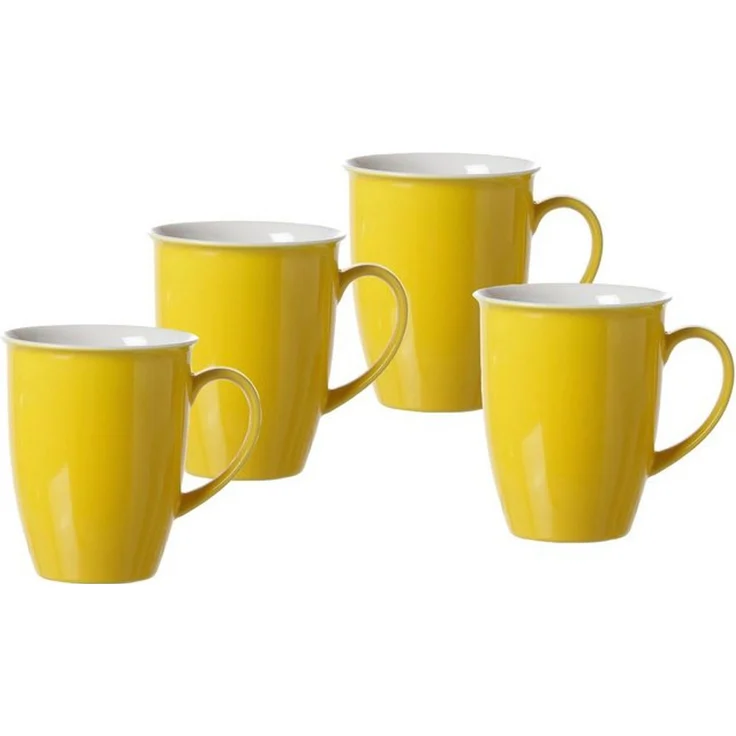 Ritzenhoff & Breker DOPPIO Kaffeebecher 320 ml Gelb 4er Set – Bild 3