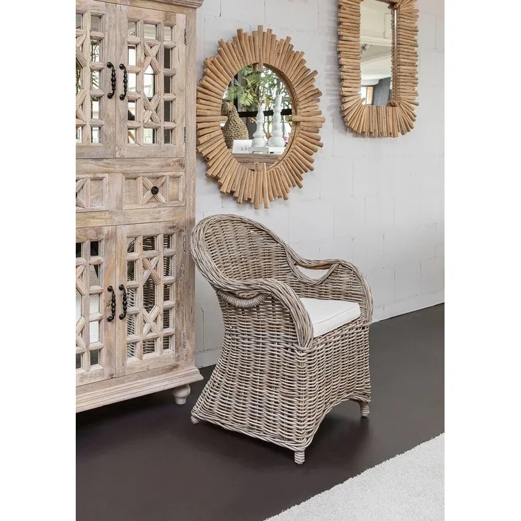 Gutmann Factory Stuhl Spy, Rattan Sessel
