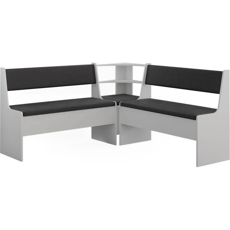 Eckbankgruppe Roman Weiß 150.1x150.1 cm Vicco – Bild 1