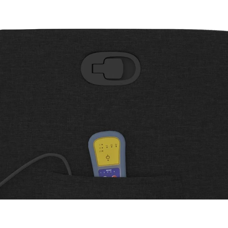 vidaXL Massagesessel Schwarz Stoff 4015534 – Bild 9