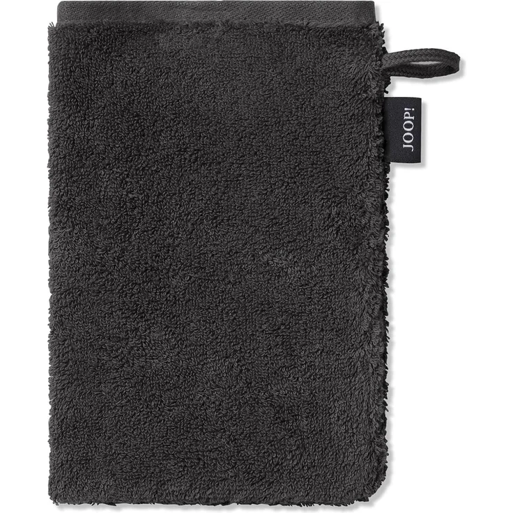 JOOP! Handtücher Classic Doubleface 1720 73 Schiefer, Waschhandschuh 16x22 cm – Bild 2