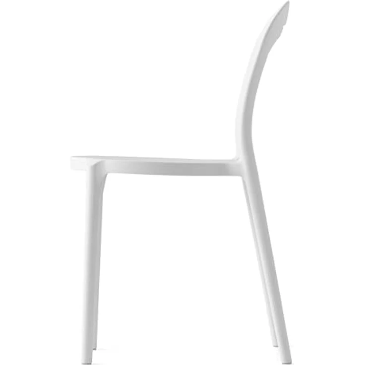 Connubia, 2 Stühle CAFFÉ Polypropylen Weiss Optik MATT – Bild 5