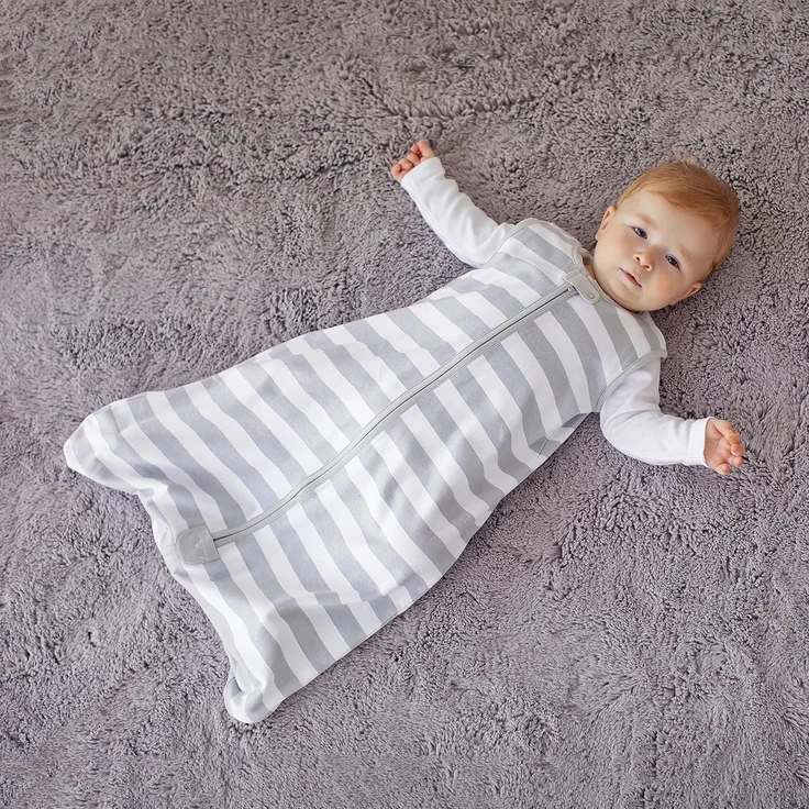 Mama Cheetah Baby Schlafsack, 0.5 TOG 100% Bio-Baumwolle, Ideal für den Sommer, Sommerschlafsack für Jungen und Mädchen, XL (18-24 Monat) – Bild 6