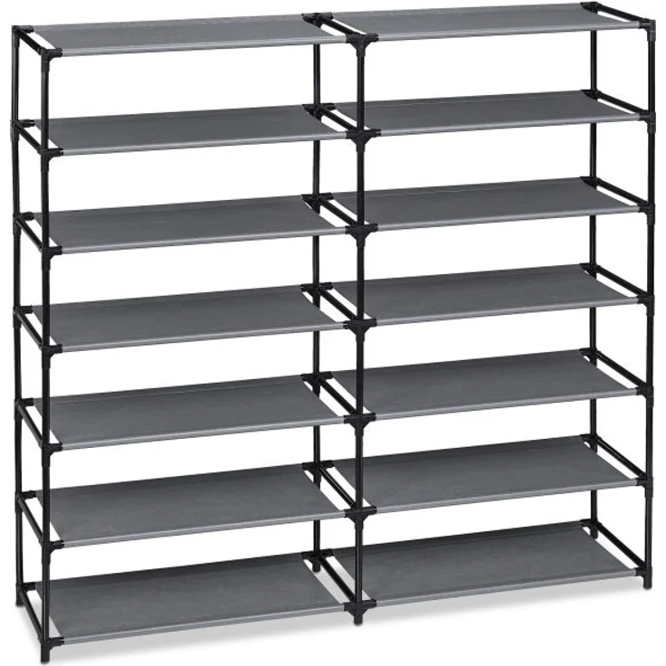 Schuhschrank Stoff 12 Fächer – Bild 7
